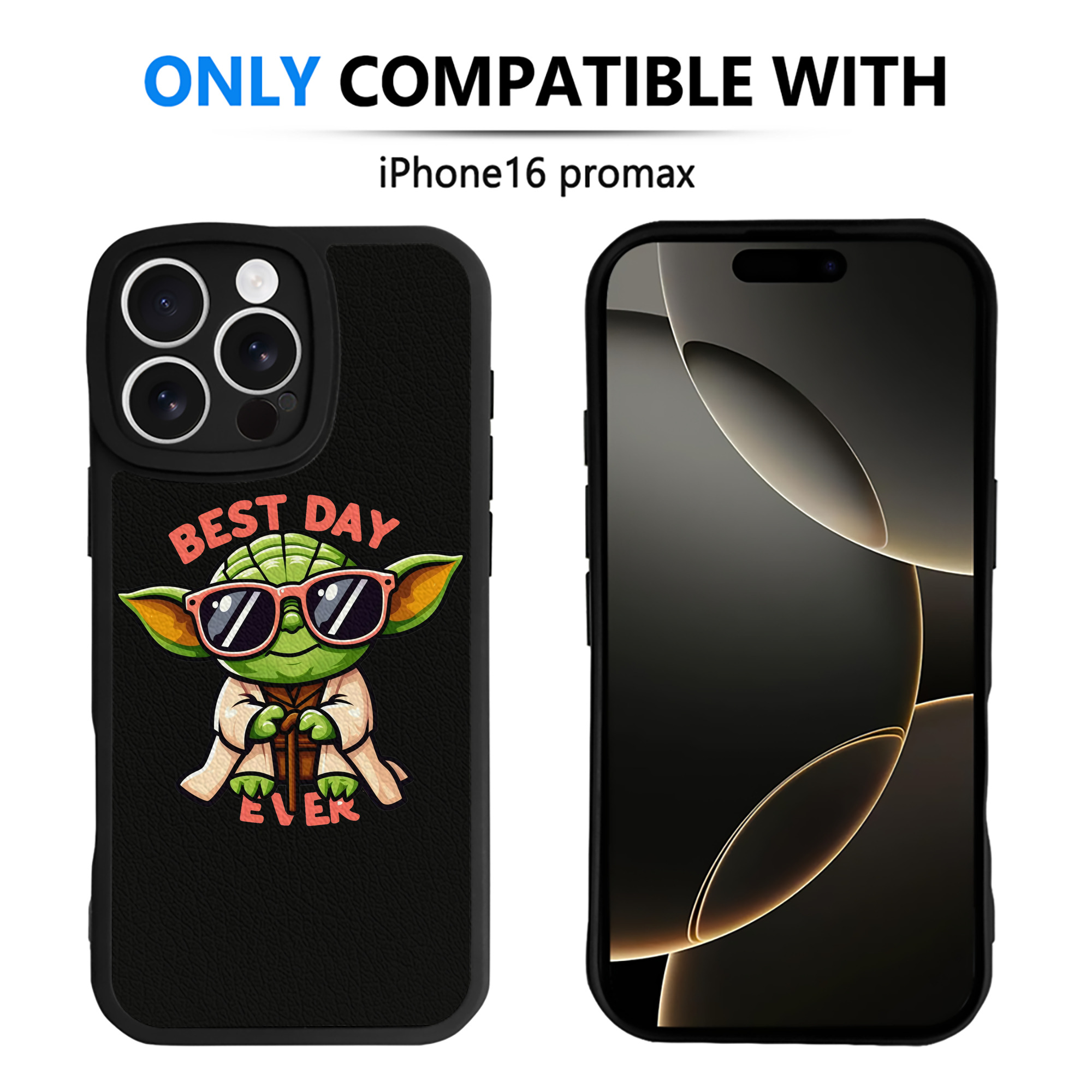 （画像用） スター・ウォーズ Star Wars 【iPhone 16シリーズ対応】シリコンスマホケース（レザー調） 材質：シリコン